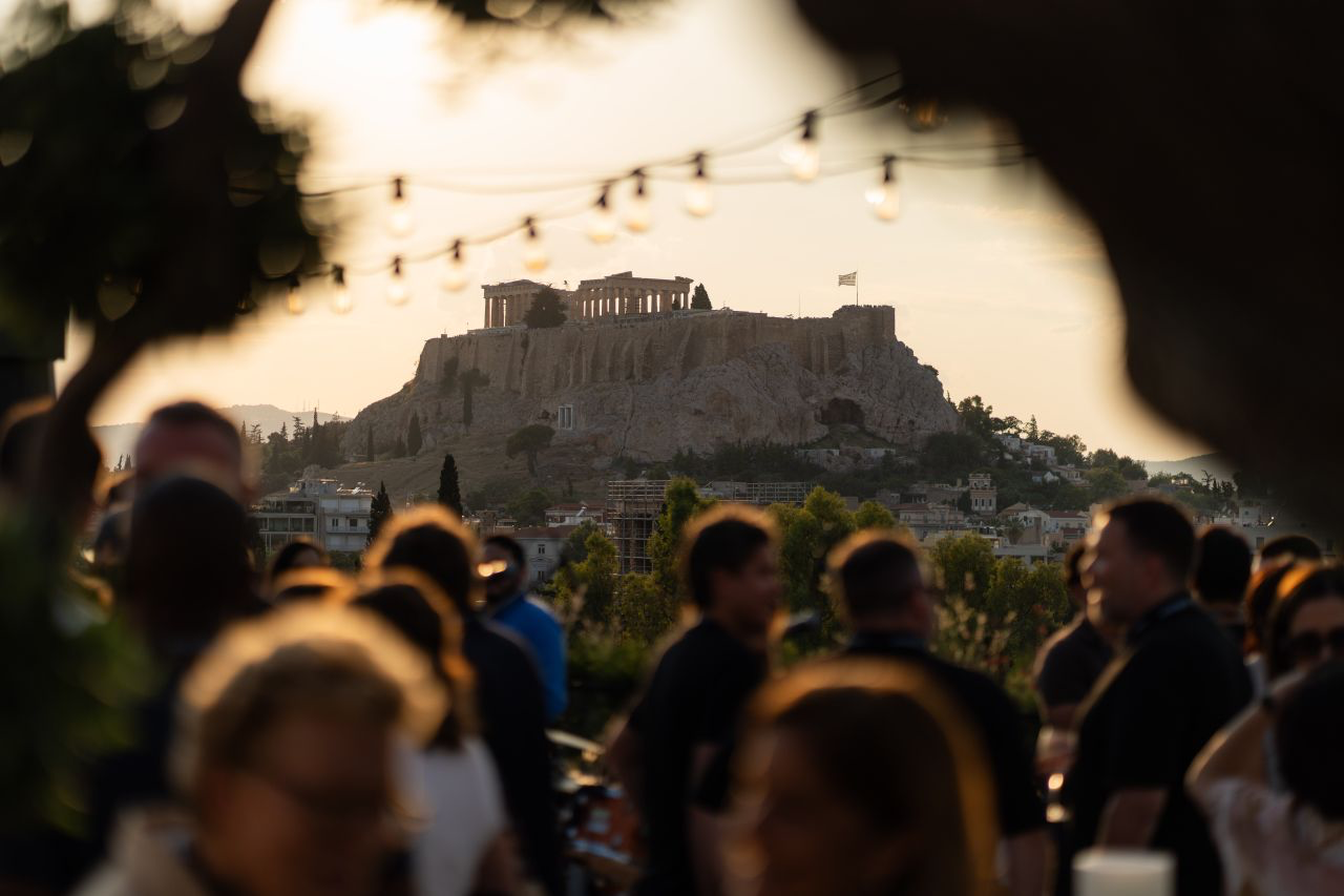 The Acropolis at sunset over Athens during the 108th Endeavor International Selection Panel