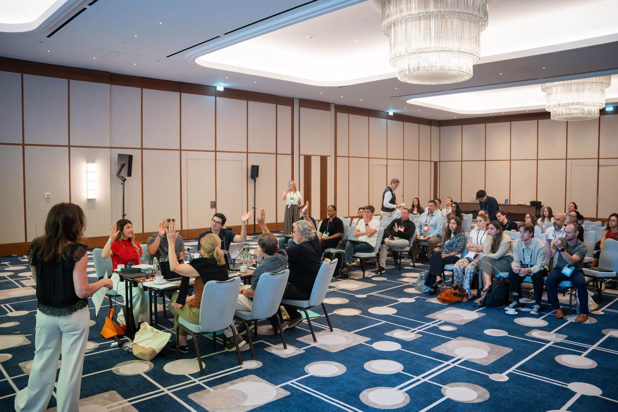 The Endeavor Selection Panel votes Scott Davis and Vescent into the network at the Athens ISP